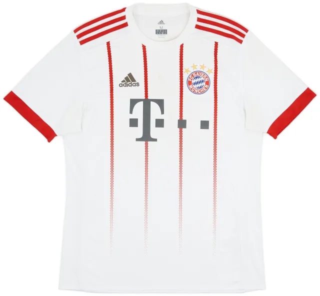 adidas 2017-18 Bayern Munich European Third Shirt - 5/10 - (M)