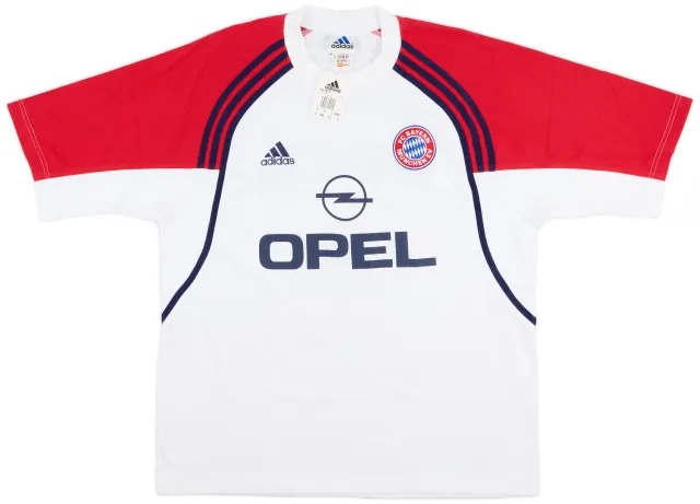1999-01 Bayern Munich Player Issue adidas Training Shirt (L/XL)