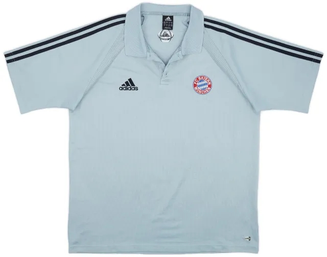 2004-05 Bayern Munich adidas Polo Shirt - 8/10 - (L)