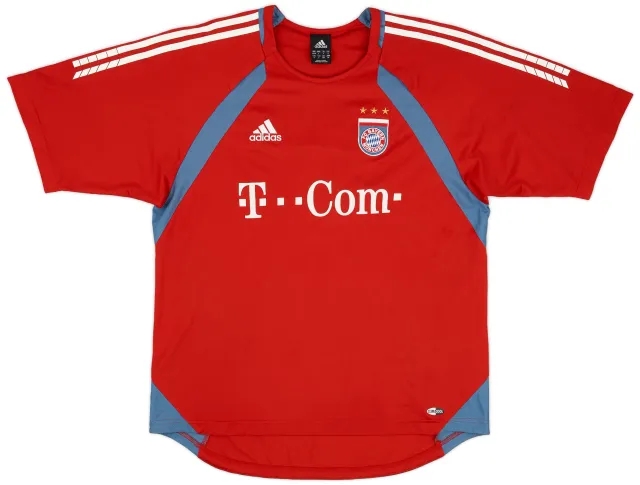 2005-06 Bayern Munich adidas Training Shirt - 9/10 - (L/XL