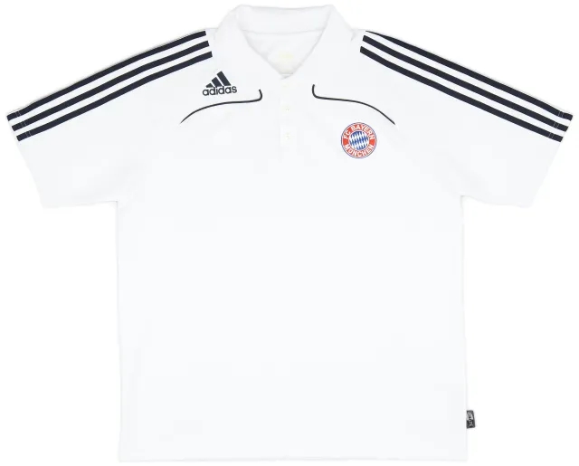 2008-09 Bayern Munich adidas Polo Shirt - 9/10 - (XL)