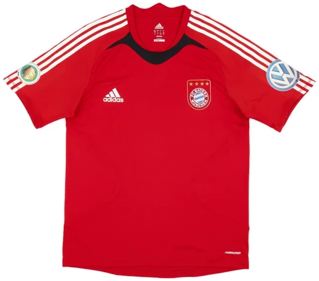 adidas Bayern Munich Mens SS Home Shirt 2010/11