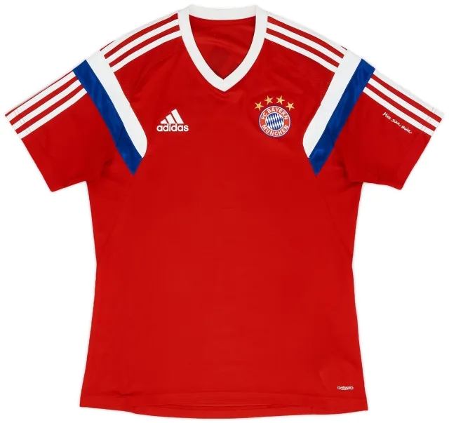 2014-15 Bayern Munich adidas Training Shirt - 9/10 - (S)