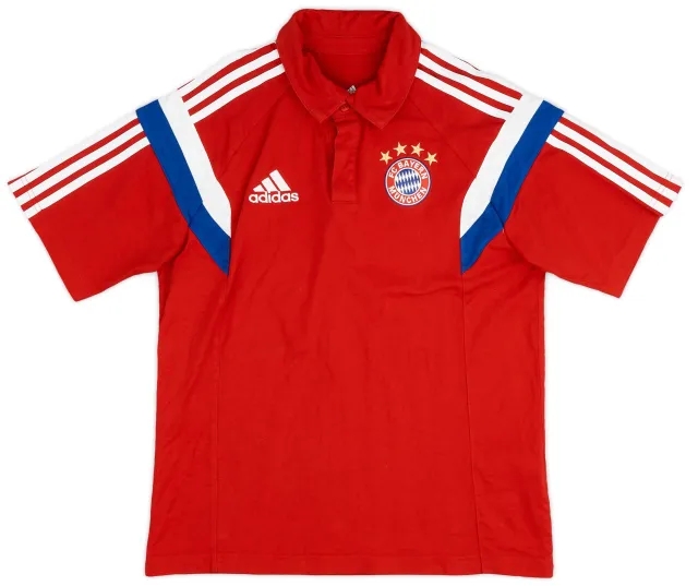 2014-15 Bayern Munich adidas Polo Shirt - 9/10 - (S)