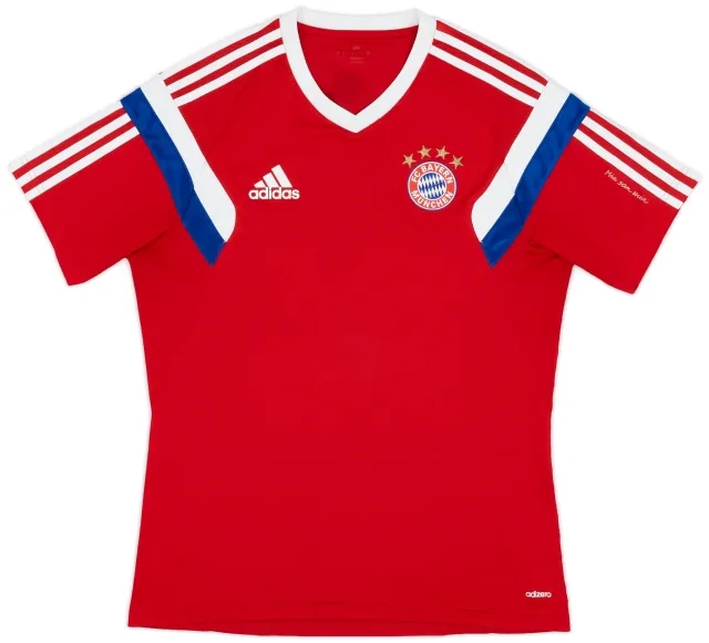 2014-15 Bayern Munich adidas Training Shirt - 8/10 - (M)