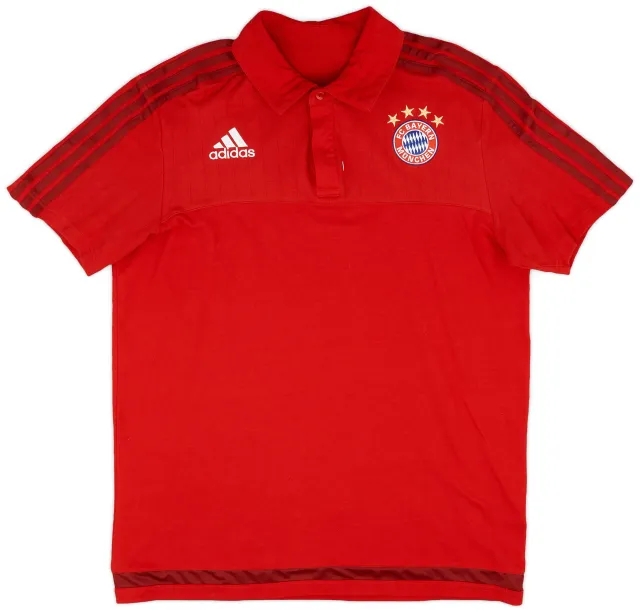 2015-16 Bayern adidas Polo Shirt - 9/10 - (L)