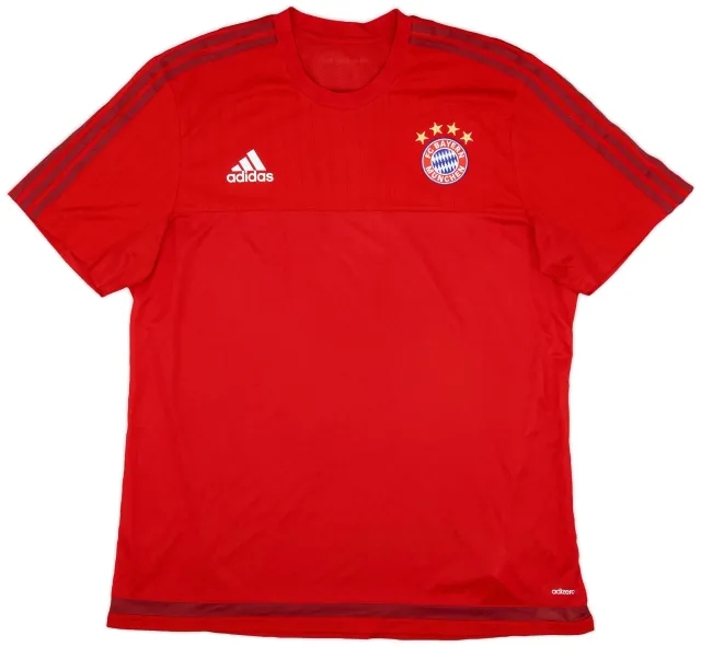 2015-16 Bayern Munich adidas Training Shirt - 8/10 - (XL)