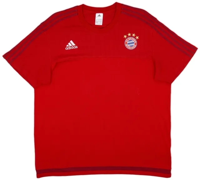 2015-16 Bayern Munich adidas Cotton Tee - 8/10 - (XXL)