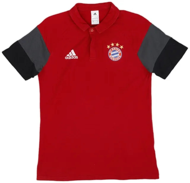 2016-17 Bayern Munich adidas Training Polo Shirt - 8/10 - (L)