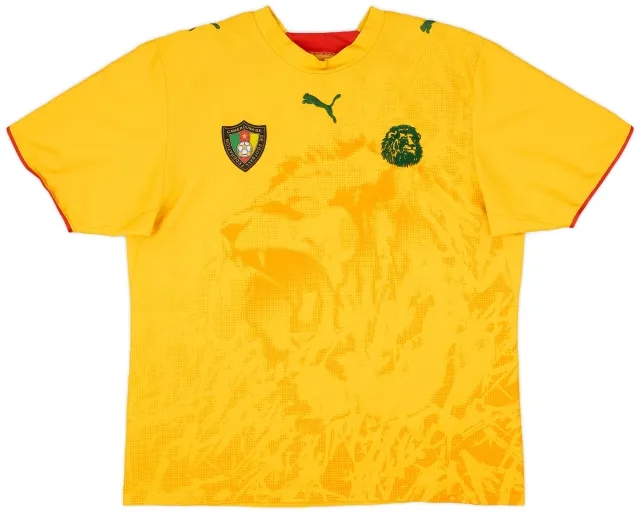 Puma 2006-08 Cameroon Away Shirt - 9/10 - (L)