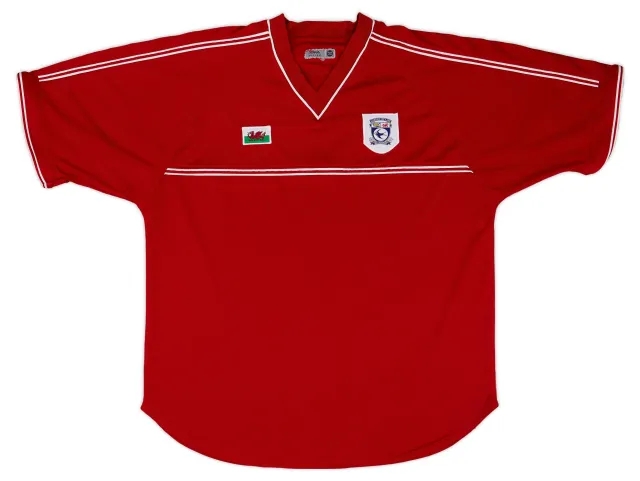 2001-02 Cardiff Away Shirt - 8/10 - (XL)