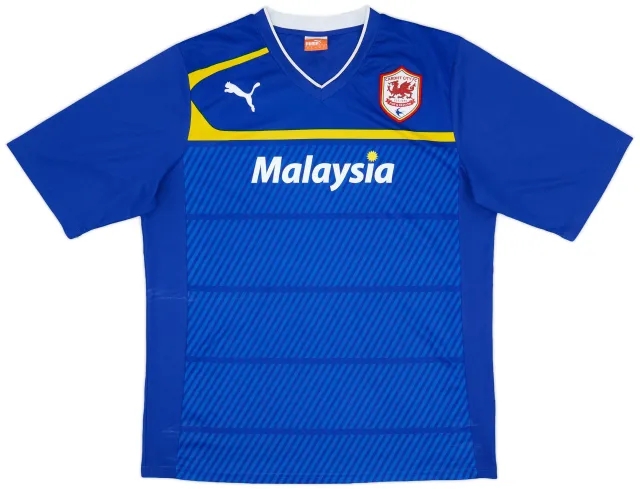 Puma 2012-13 Cardiff Away Shirt - 8/10 - (XL)