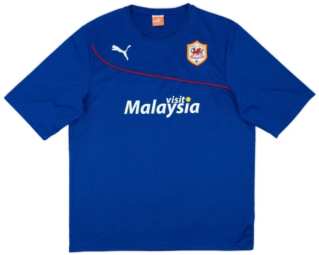 Puma 2013-14 Cardiff Away Shirt - 9/10 - (XL)
