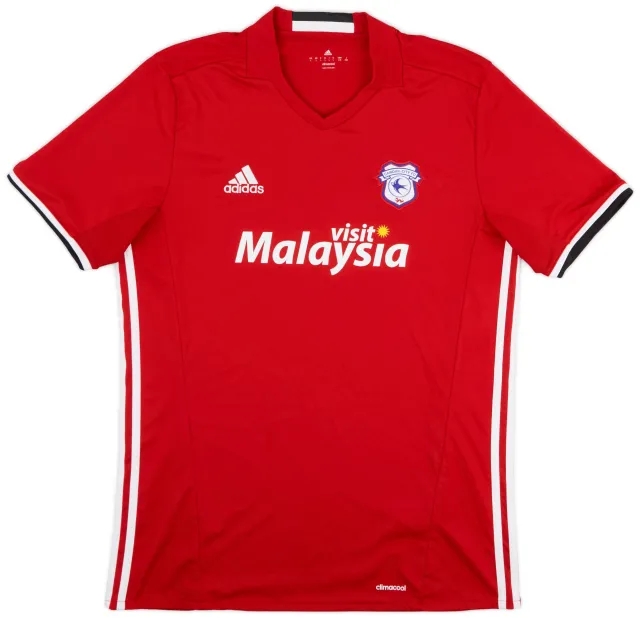 adidas 2016-17 Cardiff Away Shirt - 8/10 - (L)