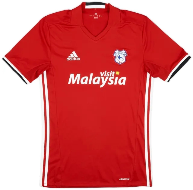 adidas 2016-17 Cardiff Away Shirt - 9/10 - (S)
