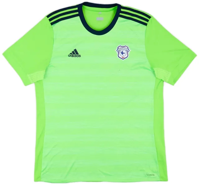 adidas 2017-18 Cardiff City Away Shirt - 6/10 - (L)