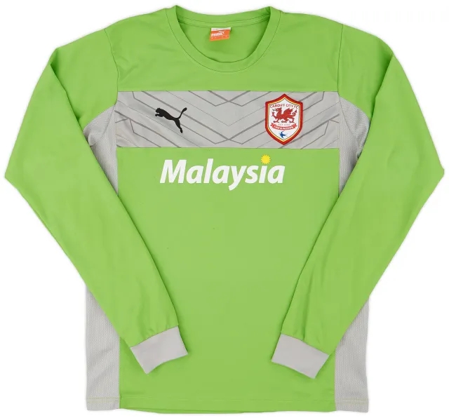 Puma 2012-13 Cardiff GK Shirt - 9/10 - (L)