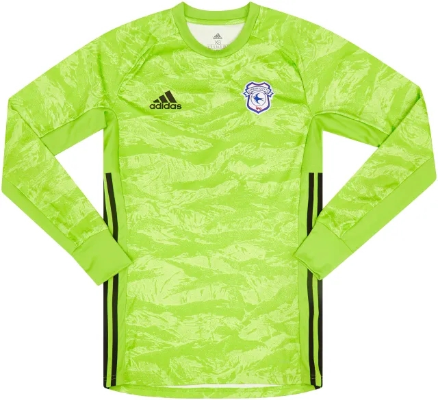 adidas 2019-20 Cardiff City GK Shirt #1 - 8/10 - (XS)
