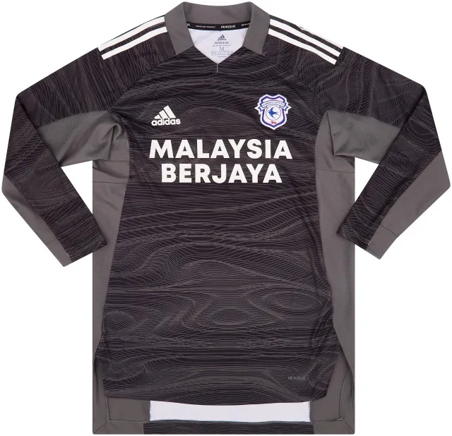 adidas 2021-22 Cardiff Youth Issue GK Shirt #13 - 8/10 - (M)