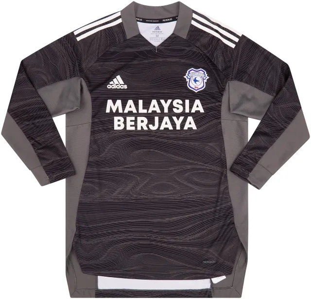 adidas 2021-22 Cardiff Youth Issue GK Shirt #13 - 8/10 - (M)
