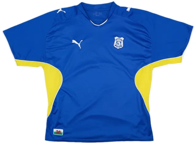 Puma 2009-10 Cardiff Home Shirt - 8/10 - (L)