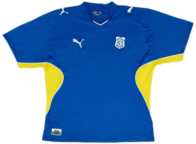 Puma 2009-10 Cardiff Home Shirt - 7/10 - (L)