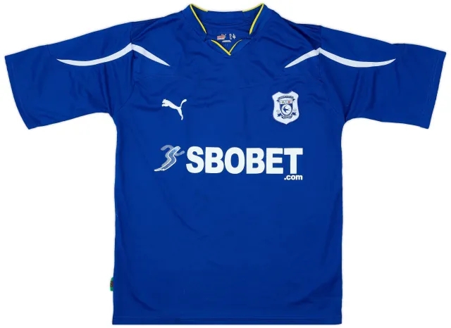 Puma 2010-11 Cardiff Home Shirt - 6/10 - (L)