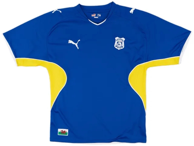 Puma 2009-10 Cardiff Home Shirt - 8/10 - (S)