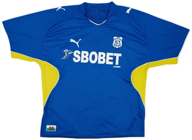 Puma 2009-10 Cardiff Home Shirt - 7/10 - (L)