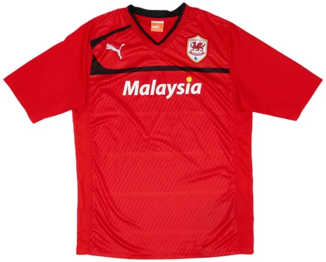Puma 2012-13 Cardiff Home Shirt - 9/10 - (L)