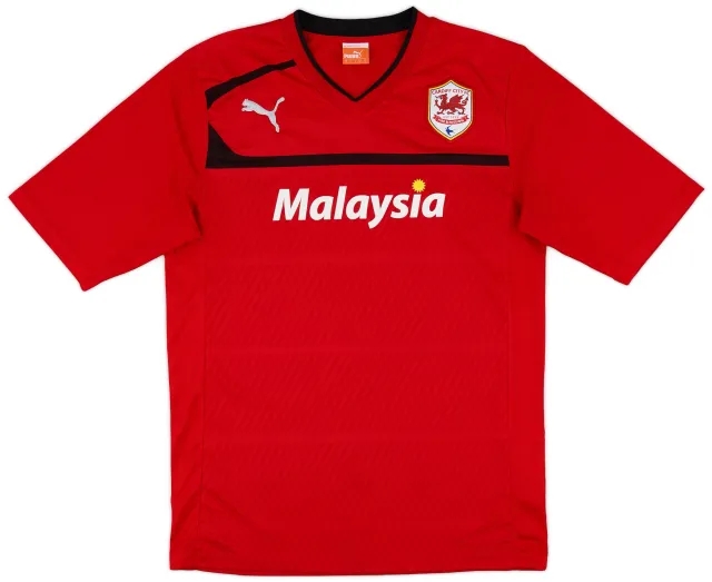 Puma 2012-13 Cardiff Home Shirt - 9/10 - (L)