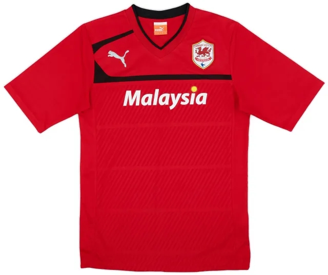 Puma 2012-13 Cardiff Home Shirt - 8/10 - (M)