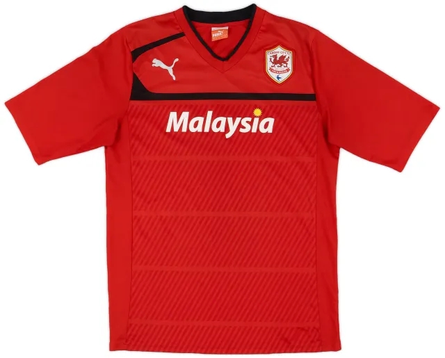Puma 2012-13 Cardiff Home Shirt - 9/10 - (L)