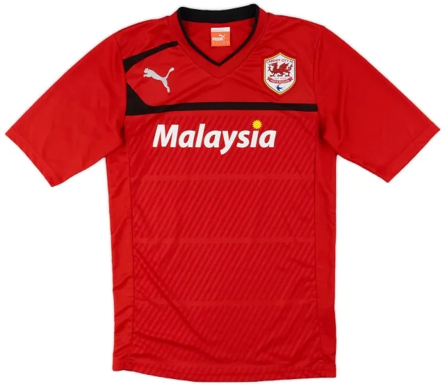 Puma 2012-13 Cardiff Home Shirt - 8/10 - (S)
