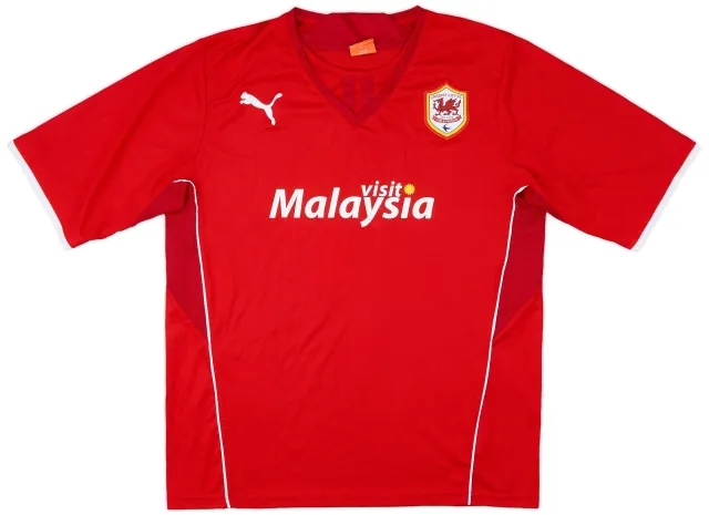 Puma 2014-15 Cardiff Home/Away Shirt - 6/10 - (L)