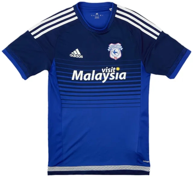 adidas 2015-16 Cardiff Home Shirt - 7/10 - (S)