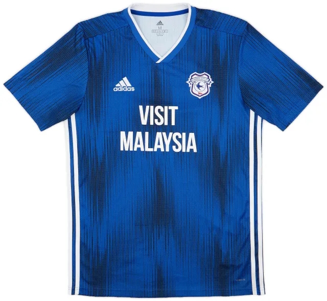adidas 2018-19 Cardiff Home Shirt - 8/10 - (M)