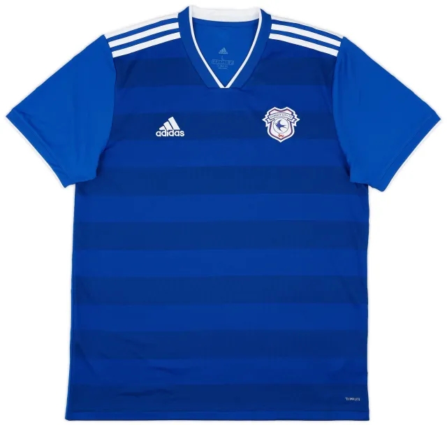 adidas 2018-19 Cardiff Home Shirt - 8/10 - (L)