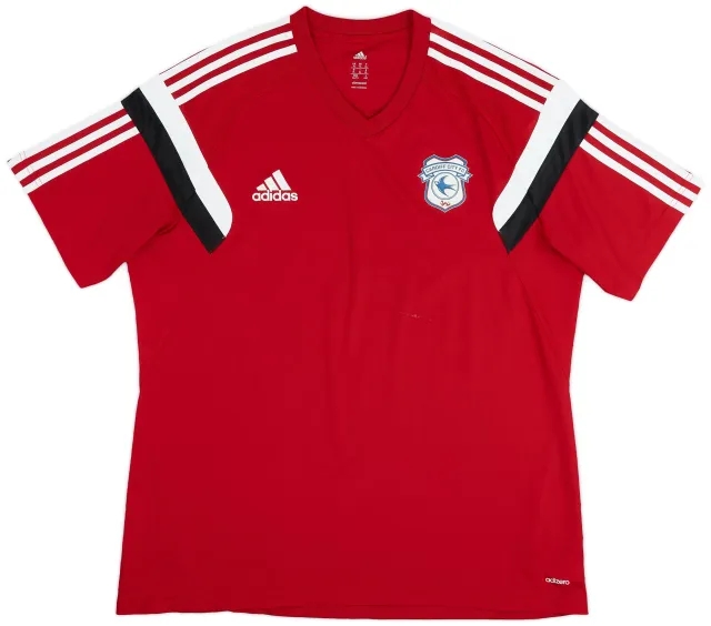 2015-16 Cardiff adidas Training Shirt - 7/10 - (XL)