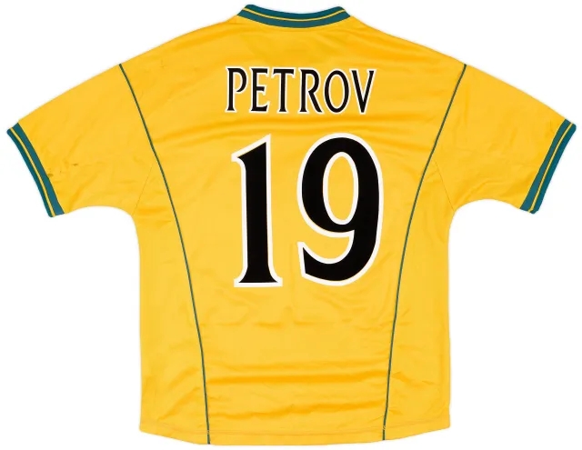 Umbro 2000-02 Celtic Away Shirt Petrov #19 - 6/10 - (M)