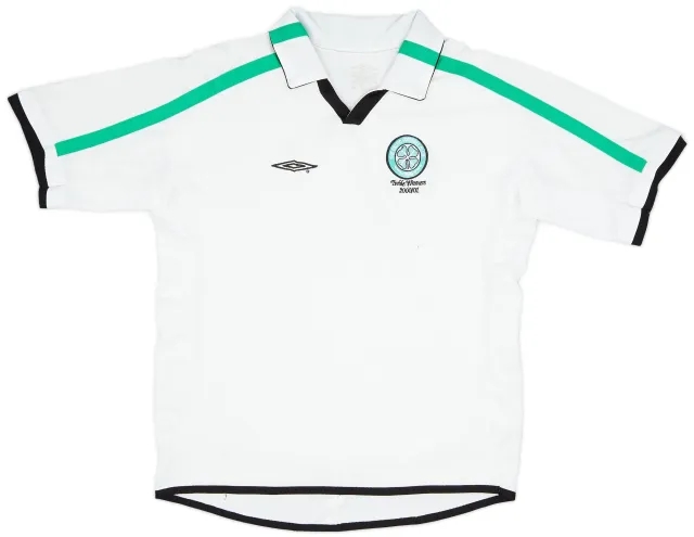 Umbro 2001-02 Celtic 'Treble Winners' Away Shirt - 6/10 - (L)