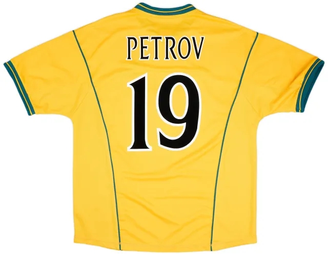Umbro 2000-02 Celtic Away Shirt Petrov #19 - 9/10 - (XL)