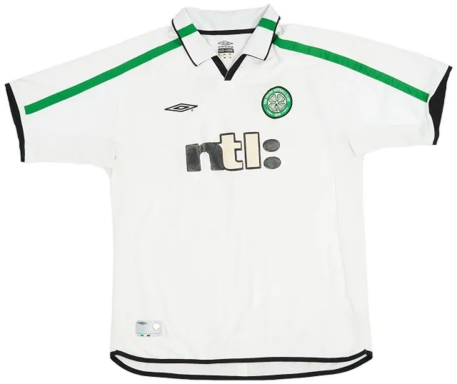 Umbro 2001-02 Celtic Away Shirt - 6/10 - (XL)