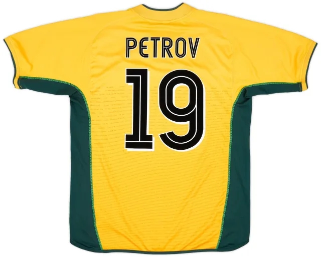 Umbro 2002-03 Celtic Away Shirt Petrov #19 - 7/10 - (L)