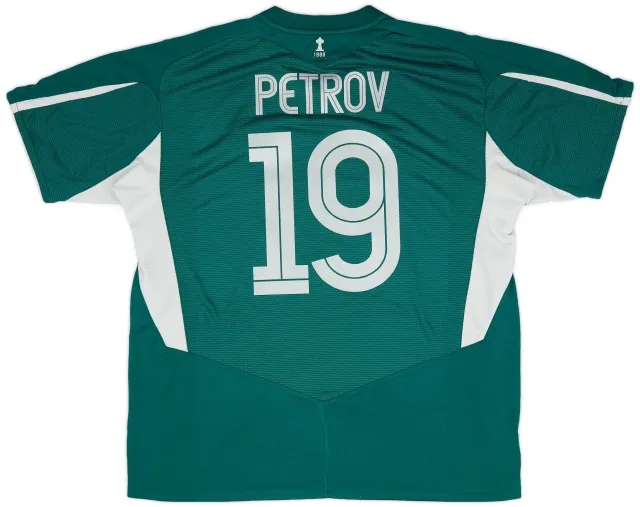 Umbro 2004-05 Celtic Away Shirt Petrov #19 - 7/10 - (XXL)