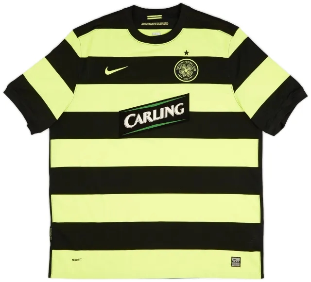 Nike 2009-11 Celtic Away Shirt - 7/10 - (XXL)