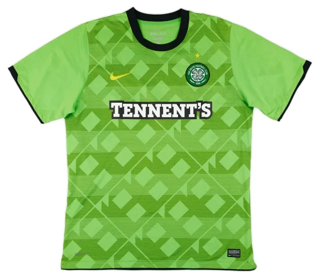 Nike 2010-11 Celtic Authentic Away Shirt - 9/10 - (XL)