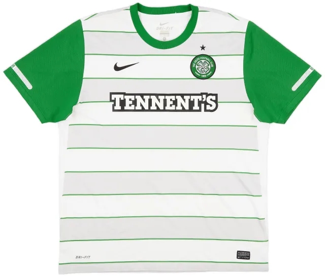 Nike 2011-12 Celtic Away Shirt - 7/10 - (XL)