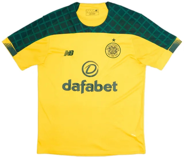 NewBalance 2019-20 Celtic Away Shirt - 7/10 - (M)