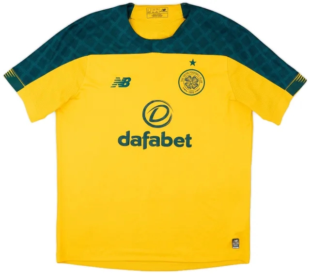 NewBalance 2019-20 Celtic Away Shirt - 8/10 - (L)
